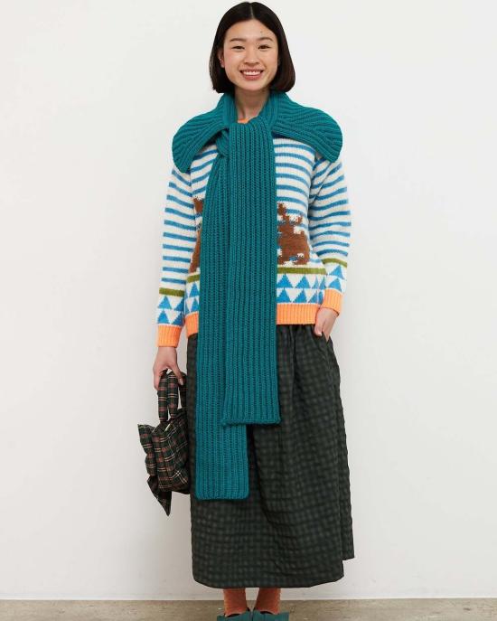  Dr. Bloom 머플러/스카프 닥터 블룸 쿠엘로 칼라 스카프 터쿼이즈 - OTHER BRANDS