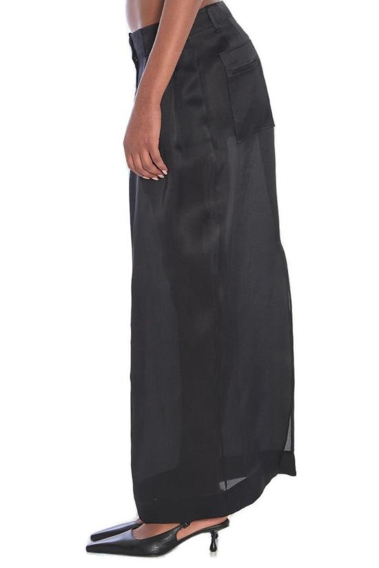  케이트 롱 스커트 카이트 루시안  블랙 - KHAITE