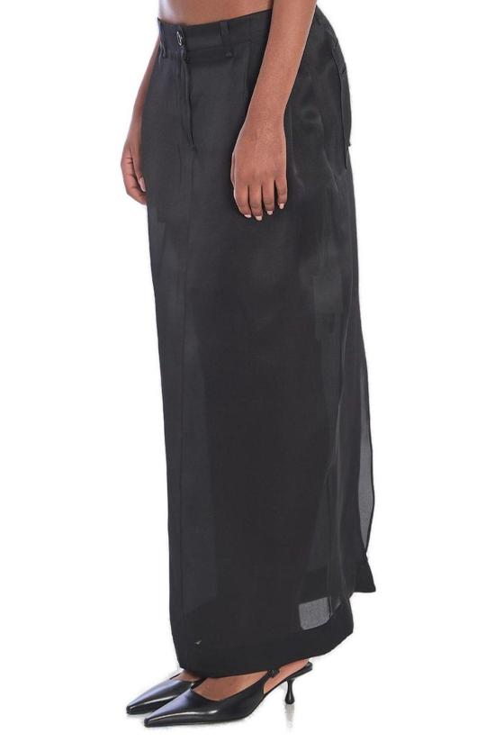 케이트 롱 스커트 카이트 루시안  블랙 - KHAITE