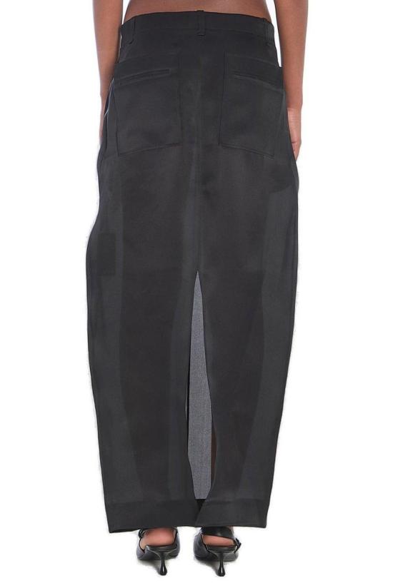  케이트 롱 스커트 카이트 루시안  블랙 - KHAITE