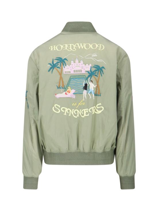  아미리 봄버 자켓 시너스 봄버 재킷 그린 - AMIRI