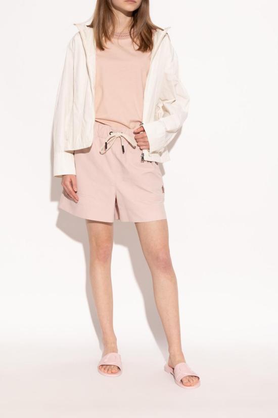  몽클레어 뮬/슬리퍼 몽클레르 슬라이드 라이트 핑크 - MONCLER