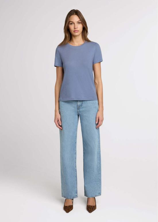  The Standard Stitch 반팔 티셔츠 스탠다드 스티치 크루 티셔츠