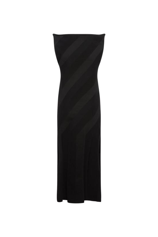  올리비아 라티노비치 롱 원피스 에니드 드레스 블랙