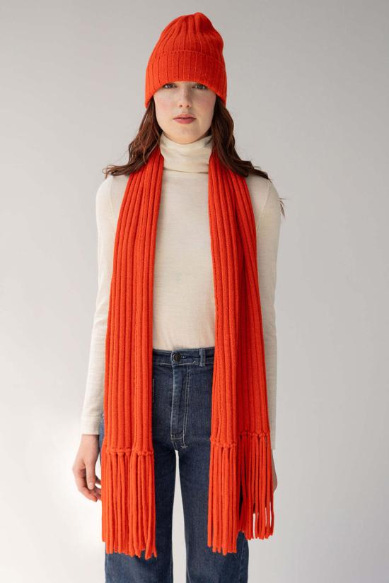  Sskein Studio 머플러/스카프 골지 베이비 알파카 프린지 스카프 - OTHER BRANDS