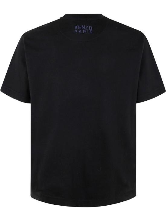  겐조 반팔 티셔츠 갓츠 해피 타이거 자수 유니섹스 - KENZO