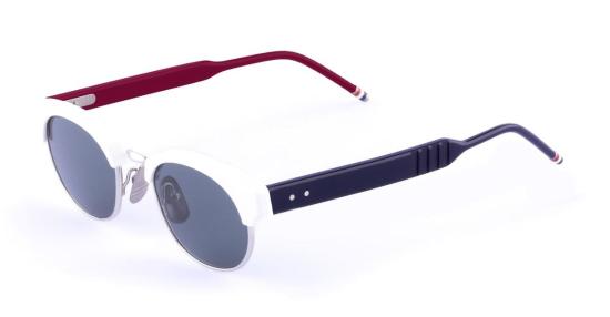  톰브라운 안경 톰 브라운 오벌 선글라스 블랙 - THOM BROWNE