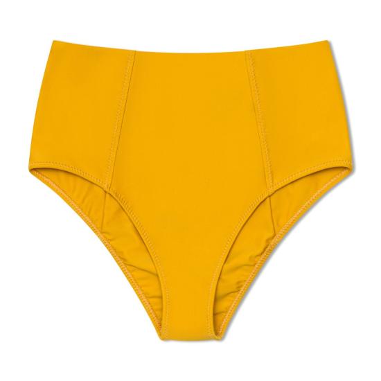  갈라마르 비키니 수영복 하이 바텀 오크르 - GALAMAAR