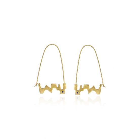  터콰이즈 마운틴 이어링 터쿼이즈 마운틴 판지시르 후프 귀걸이