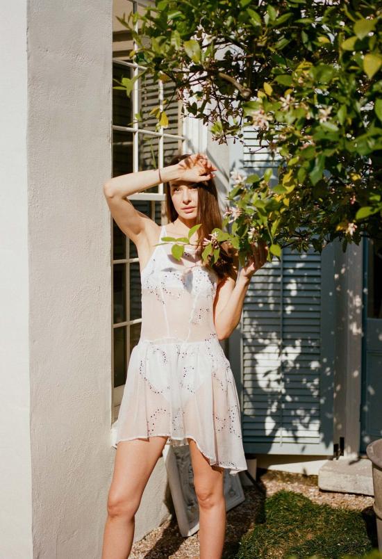  Lorette Lingerie 라운지 웨어 로레트 란제리 폴리 슬립 드레스 Nuage - OTHER BRANDS