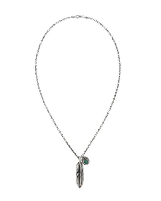  노스 웍스 네크리스 노스웍스 리버티 페더 펜던트 목걸이 실버 - NORTH WORKS
