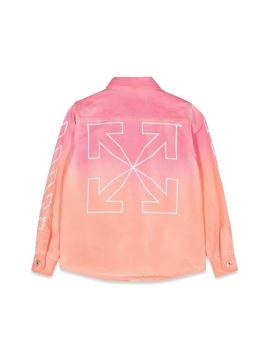  [키즈] 오프화이트 티셔츠 키즈  헬베티카 티셔츠 M 멀티컬러 - OFF WHITE