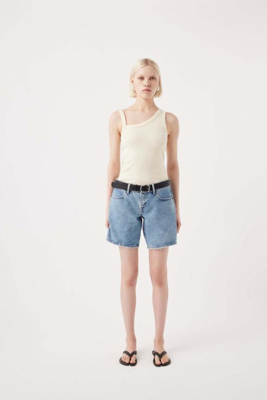  Outland denim 데님 숏팬츠 아웃랜드 데님 키라 로우 버뮤다 쇼츠 헤리티지