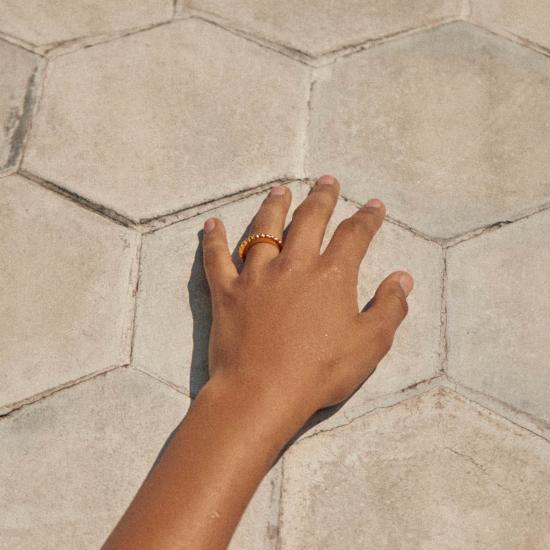  밍유왕 반지 밍위왕 코일 링 18K 골드 - MING YU WANG