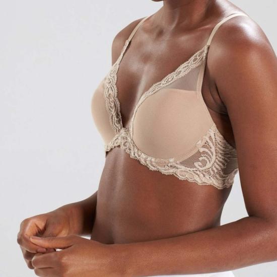  natori 브라 나토리 페더스 컨투어 플런지 패딩 티셔츠  카페 - OTHER BRANDS