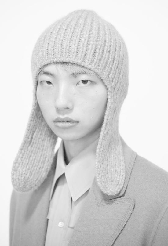  율리아 옌츠슈 모자 줄리아 젠츠쉬 콜레트 핸드 니트  차콜 - JULIA JENTZSCH