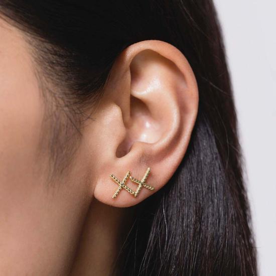  몬세라트 뉴욕 이어링 The Cruzado Studs - MONTSERRAT NEW YORK