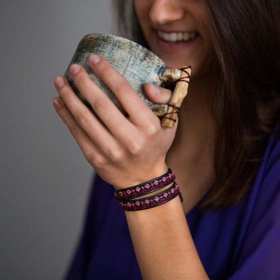  다르자 목걸이/팬던트 라나 초커/랩 브레이슬릿 - DARZAH