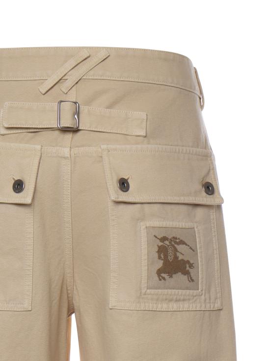 26SS 버버리 스트레이트 팬츠 8117389 C1409 TUNDRA WHITE - BURBERRY