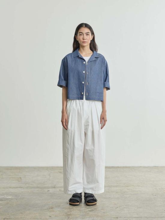  니콜슨&니콜슨 셔츠 니콜슨 & 니콜슨 로마 크롭 데님 셔츠