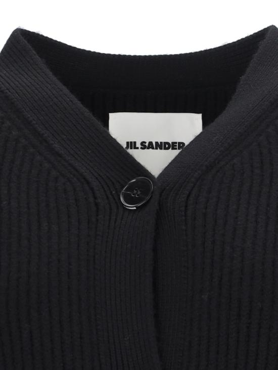  질샌더 가디건 질 샌더 롱  블랙 - JIL SANDER