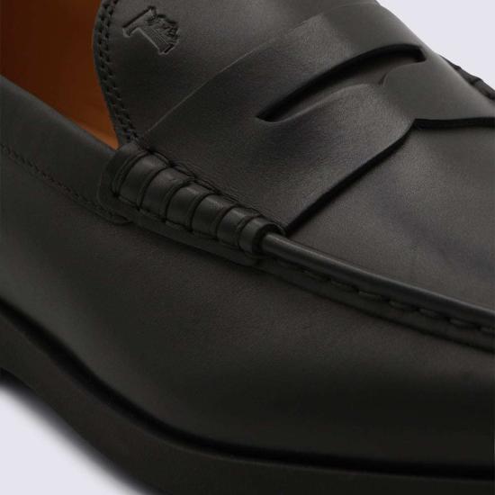  토즈 로퍼 가죽  블랙 - TODS