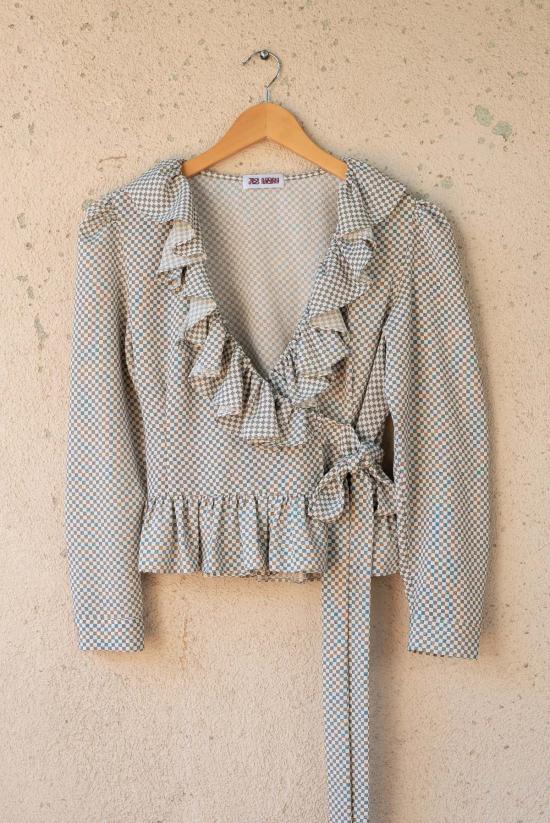  제스 미니 블라우스 랩 셔츠 W&B - JESS MEANY