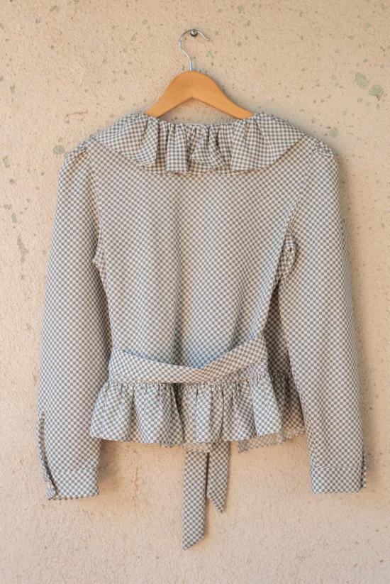  제스 미니 블라우스 랩 셔츠 W&B - JESS MEANY