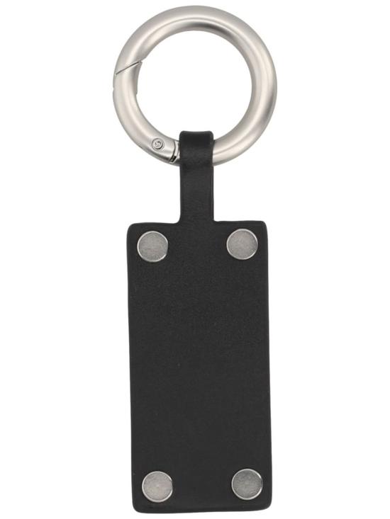  MM6 메종마르지엘라 키링 Mm6 메종 마르지엘라 로고  블랙 - MM6 MAISON MARGIELA