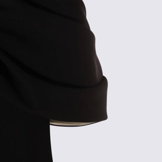  막스마라 미디 원피스 막스 마라 블랙 드레스 블랙 - MAX MARA