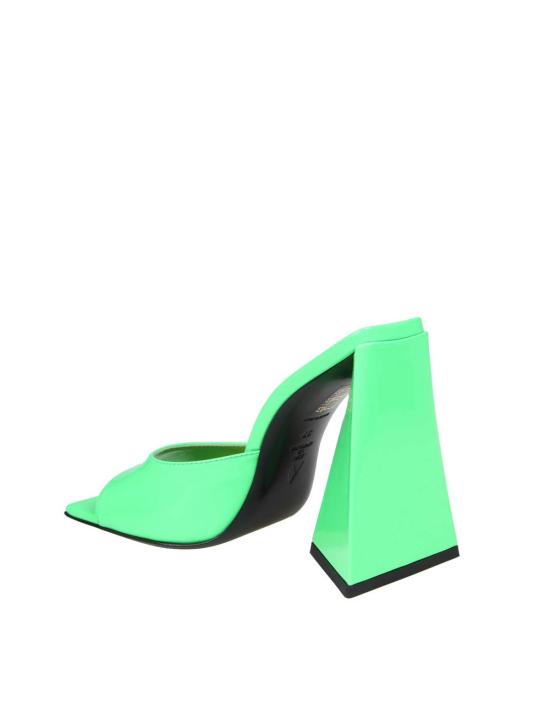  디 아티코 뮬/슬리퍼 아티코 데본 뮬 그린 - THE ATTICO