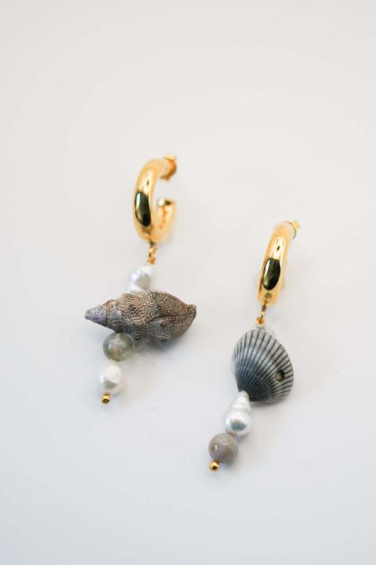  오디세이아 이어링 Odissea Ny Aegis 후프 귀걸이 - ODISSEA