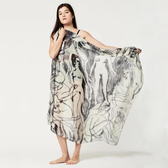  올리비아 웬델 머플러/스카프 와일드 스카프