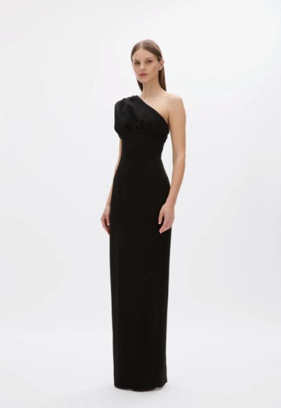  레이첼 길버트 롱 원피스 위니 가운 블랙 - RACHEL GILBERT