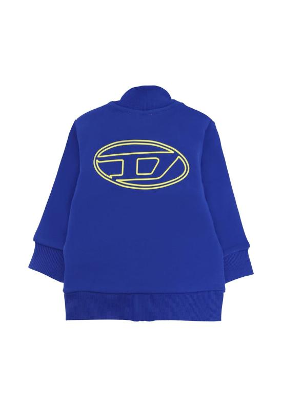  [키즈] 디젤 풀오버 스웨트셔츠 블루 - DIESEL