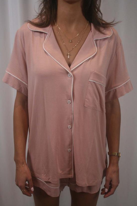  에버제이 라운지 웨어 지젤 쇼티 PJ 세트 - EBERJEY