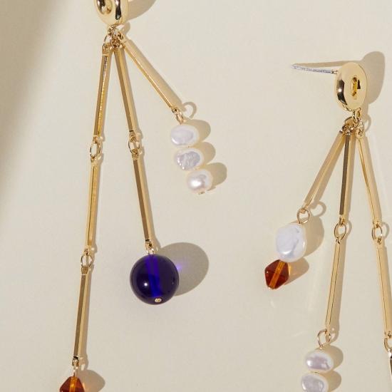  린지 루이스 주얼리 이어링 린지 루이스 마리온 골드 - LINDSAY LEWIS JEWELRY