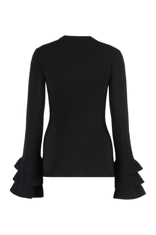  발렌티노 가라바니 스웨터 발렌티노 르 느와르 버진 울  블랙 - VALENTINO GARAVANI