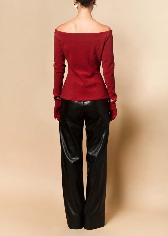  Leigh NY 블라우스 리 니 조세핀 탑 - OTHER BRANDS