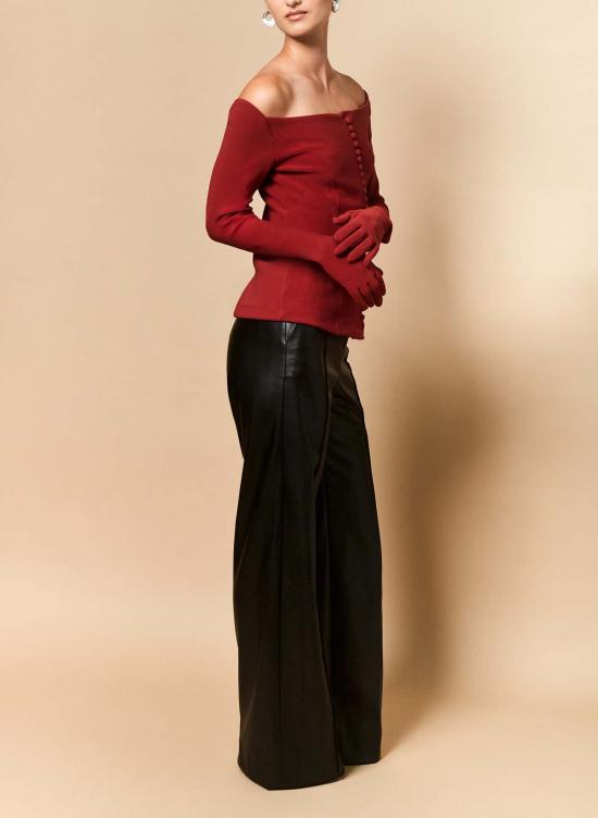  Leigh NY 블라우스 리 니 조세핀 탑 - OTHER BRANDS