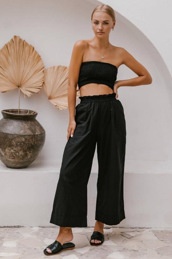  Balinese Linen 민소매 티셔츠 발리산 린넨 스모크 튜브탑 - OTHER BRANDS