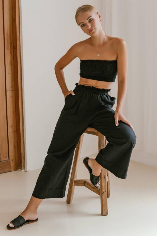  Balinese Linen 민소매 티셔츠 발리산 린넨 스모크 튜브탑 - OTHER BRANDS