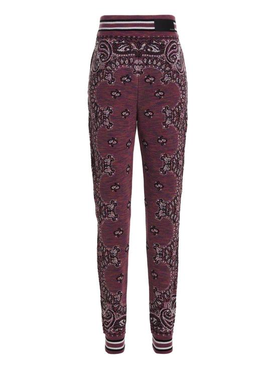  아미리 트레이닝/조거 팬츠 스페이스 다이 반다나 조거 팬츠 (퍼플) - AMIRI