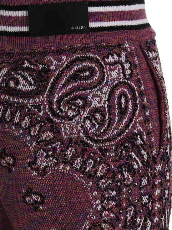  아미리 트레이닝/조거 팬츠 스페이스 다이 반다나 조거 팬츠 (퍼플) - AMIRI