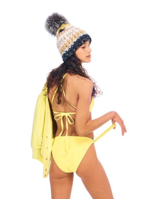  미샤램퍼트 비키니 수영복 미샤 램퍼트 비키니 탑/하의 레몬색 - MISCHA LAMPERT