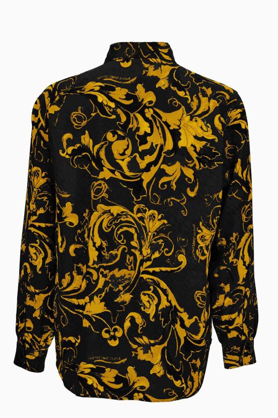  베르사체 긴팔 셔츠 진 쿠튀르 셔츠 블랙 - VERSACE