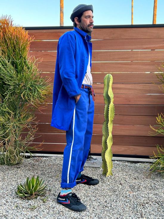  Limited Edition 데님 자켓 한정판 작업복 실험복 부가티 재킷 블루 - OTHER BRANDS