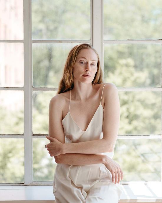  INGA-LENA 캐미솔 잉가 레나 피오르드 실크  아이보리