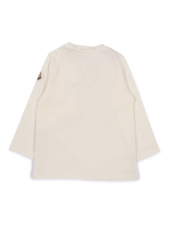  [키즈] 몽클레어 트레이닝 상의 키즈 긴팔 티셔츠 베이지 - MONCLER