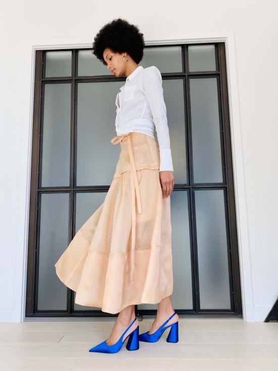  Yesaet 숏 스커트 예샛 세블 오간자 스커트 멀티 - OTHER BRANDS